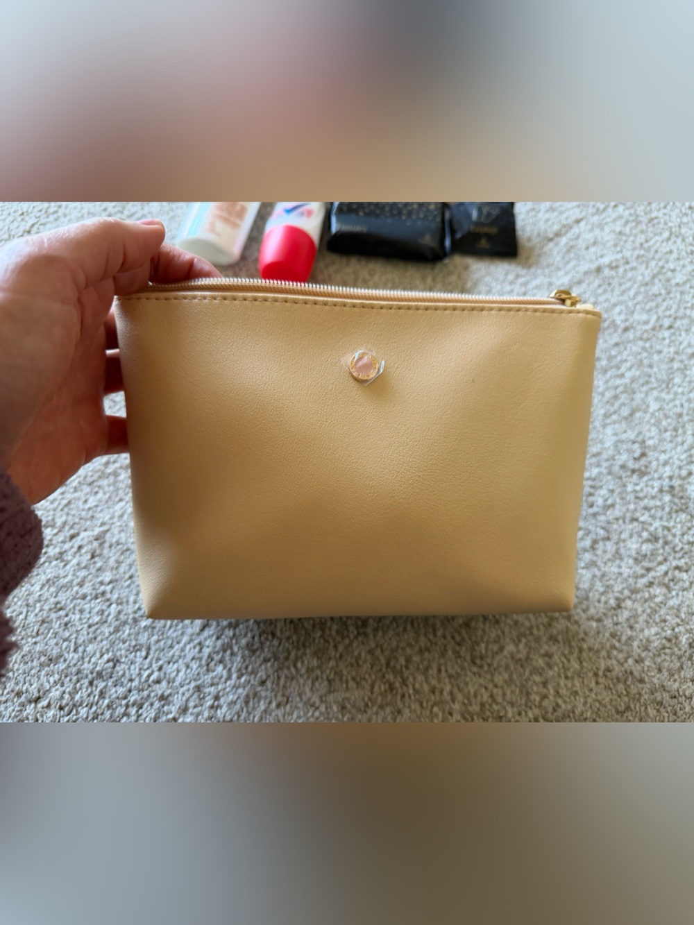 Bvlgari Emirates Exclusive Amenity Cosmetic Bag